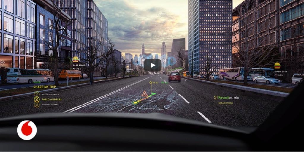 Un parabrisas de realidad aumentada para hacer los coches más seguros